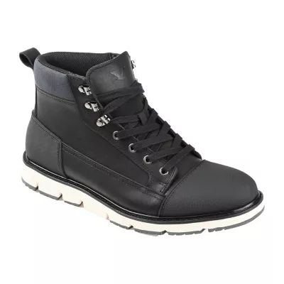 Territory Mens Titantwo Flat Heel Lace-Up Boots