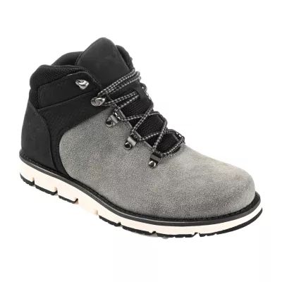 Territory Mens Boulder Flat Heel Lace-Up Boots