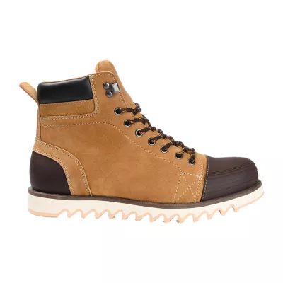 Territory Mens Altitude Flat Heel Lace-Up Boots