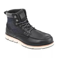 Territory Mens Macktwo Flat Heel Lace-Up Boots