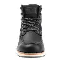 Territory Mens Macktwo Flat Heel Lace-Up Boots