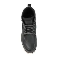 Territory Mens Macktwo Flat Heel Lace-Up Boots