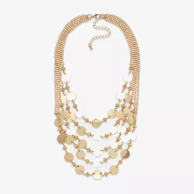 Bold Elements 28 Inch Cable Statement Necklace
