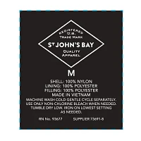 St. John's Bay Packable Mens Puffer Vest