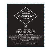 St. John's Bay Packable Mens Puffer Vest