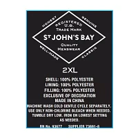 St. John's Bay Big and Tall Cargo Mens Puffer Vest