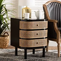 Nabila 3-Drawer Nightstand