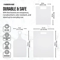 Farberware Poly 3-pc. Cutting Board Set
