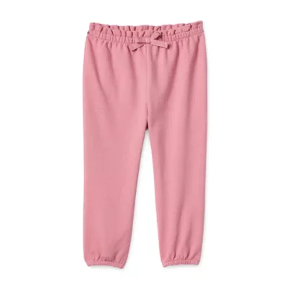 Okie Dokie Baby Girls Tapered Jogger Pant