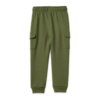 Okie Dokie Toddler Boys Cuffed Cargo Pant