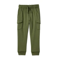 Okie Dokie Toddler Boys Cuffed Cargo Pant