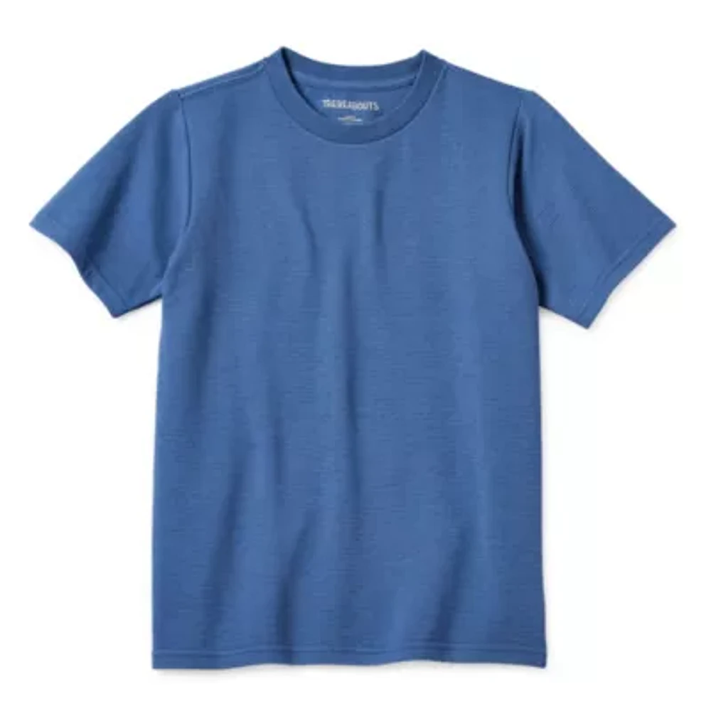 Thereabouts Little & Big Boys Crew Neck Short Sleeve T-Shirt