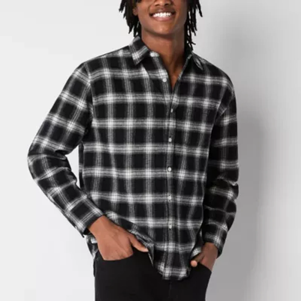 Arizona Mens Long Sleeve Flannel Shirt