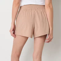 Xersion Womens FeatherLite Woven Pull-On Short