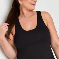 Xersion Everultra-Lite Womens Scoop Neck Sleeveless Tank Top Plus