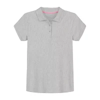 IZOD Little & Big Girls Short Sleeve Polo Shirt