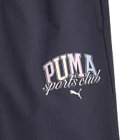 PUMA Big Girls Wide Leg Pull-On Pants
