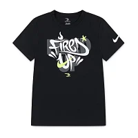 Nike 3BRAND by Russell Wilson Big Boys Crew Neck Short Sleeve Graphic T-Shirt