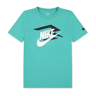 Nike 3BRAND by Russell Wilson Big Boys Crew Neck Short Sleeve Graphic T-Shirt