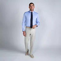 Haggar Mens Classic Fit Long Sleeve Dress Shirt