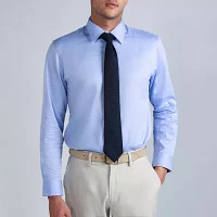 Haggar Mens Classic Fit Long Sleeve Dress Shirt