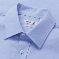 Haggar Mens Classic Fit Long Sleeve Dress Shirt