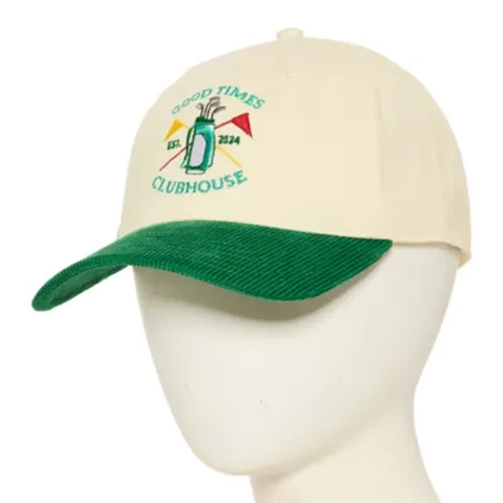 Mens Embroidered Baseball Cap