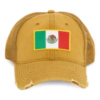 Mens Mexico Flag Baseball Cap