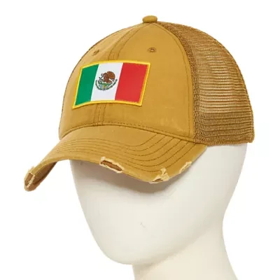 Mens Mexico Flag Baseball Cap