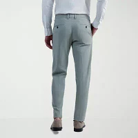 Haggar Twill Mens Stretch Fabric Flat Front Suit Pant