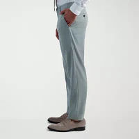 Haggar Twill Mens Stretch Fabric Flat Front Suit Pant