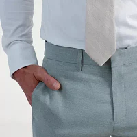 Haggar Twill Mens Stretch Fabric Flat Front Suit Pant