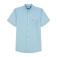 IZOD Breeze Mens Athletic Fit Short Sleeve Button-Down Shirt