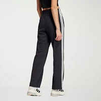 adidas Essential 3 Stripe French Terry Wide Leg Pant
