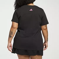 adidas Water Camo Graphic Tee (Plus Size)