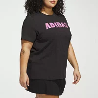 adidas Water Camo Graphic Tee (Plus Size)