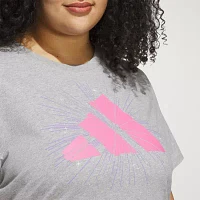 adidas Firework Graphic Tee (Plus Size)