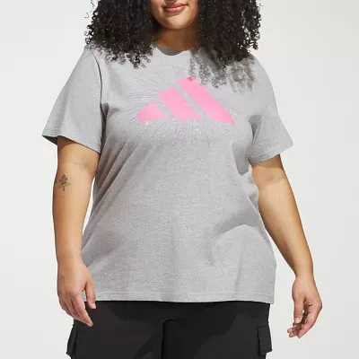 adidas Firework Graphic Tee (Plus Size)