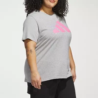 adidas Firework Graphic Tee (Plus Size)