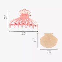 Bijoux Bar Shell Claw 2-pc. Hair Clip
