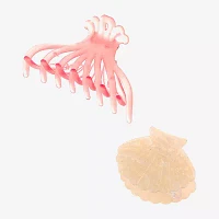 Bijoux Bar Shell Claw 2-pc. Hair Clip