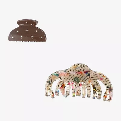 Bijoux Bar Claw 2-pc. Hair Clip