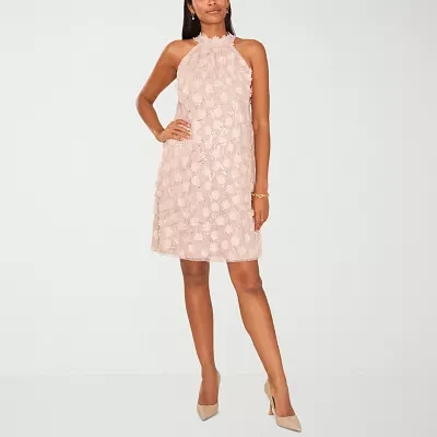 Sam And Jess Womens Sleeveless Floral Shift Dress