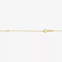 Yes Please! (G-H / Si2-I1) Womens 2-pc. Diamond Accent Cable Lab Grown White Diamond Accent 14K Gold Over Silver Sterling Silver Round Pendant Necklace Set