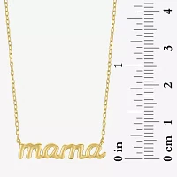 Yes Please! (G-H / Si2-I1) Womens 2-pc. Diamond Accent Cable Lab Grown White Diamond Accent 14K Gold Over Silver Sterling Silver Round Pendant Necklace Set