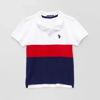 U.S. Polo Assn. Toddler Boys Short Sleeve Shirt