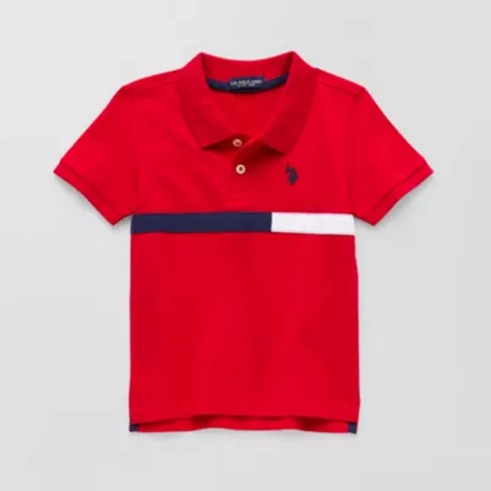 U.S. Polo Assn. Toddler Boys Short Sleeve Shirt