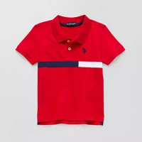 U.S. Polo Assn. Toddler Boys Short Sleeve Shirt