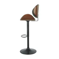 Signature Design by Ashley® Bellatier Upholstered Adjustable Height Barstool