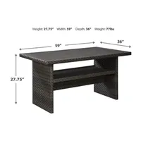 Signature Design by Ashley® Easy Isle Patio Dining Table